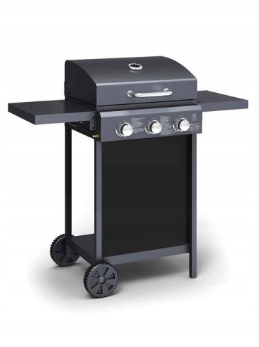  Happy Green HAMMOND Gas Grill, 3 Burners
