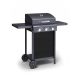  Happy Green HAMMOND Gas Grill, 3 Burners