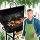  Garden grill Barrel tables steel solid grate with thermometer and regulation