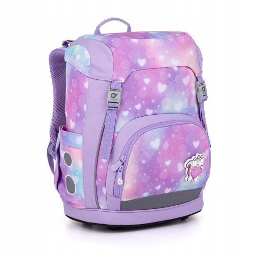 Lightweight Purple Topgal KIRA 25004 School Backpack for Girls