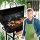  Garden grill Barrel tables steel solid grate with thermometer + 10kg coal