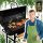  Garden grill Barrel tables steel solid grate with thermometer + 2kg coal