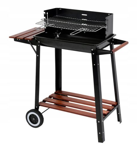  TOYA CHARCOAL GRILL WITH POLKA, GRID 48X28CM