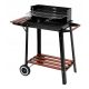  TOYA CHARCOAL GRILL WITH POLKA, GRID 48X28CM