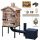  PREMIUM WOODEN SMOKEHOUSE THE LATEST MODEL XXL STOVE SOLID IMPREGNATION