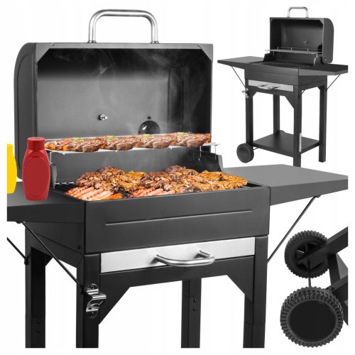  MalTec charcoal grill 48 x 32 cm