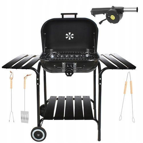  Kaminer Garden Grill With Lid + Charcoal