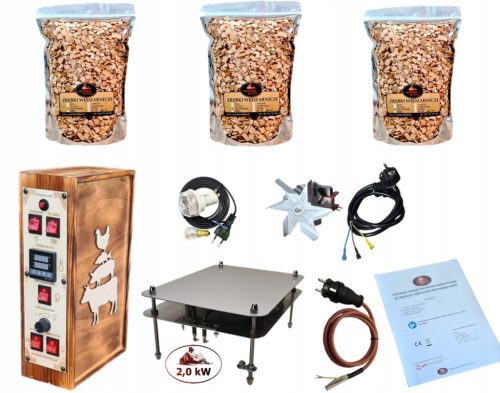  Smokehouse controller set with lighting