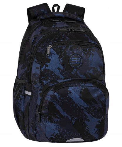 High-Quality CoolPack Pick Trace Navy Youth School Backpack with Dual Compartments