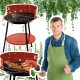  GARDEN GRILL 36 CM LIGHTWEIGHT HANDY SOLID IDEAL FOR TRIPS