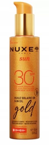 NUXE Sun SPF30 Shimmering Tanning Oil 150ml - Luxurious Sun Protection