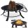  LARGE GARDEN FIREPLACE FOR CAMPFIRE GARDEN GRILL STEEL FIREPLACE GRID