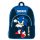 Sonic the Hedgehog Themed Backpack for Kids with Zippered Pocket