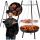  FIREPLACE TRIPOD GRILL CAMPFIRE GRID GARDEN HANGING LARGE 50CM CAMPFIRE