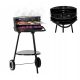  GARDEN CHARCOAL GRILL WITH BBQ WHEELS