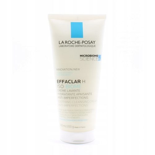 Effaclar H ISO-Biome Cleansing Cream for Acne-Prone, Sensitive Skin