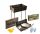  Mangal Suitcase Folding Portable Grill 2 mm. for 8 Shampoo Skewers