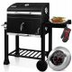  KESSER Charcoal Barbecue XL Charcoal Grill with Lid and Wheels