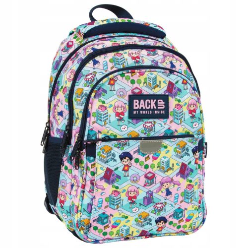Adorable BackUP Doll Game School Backpack for Girls