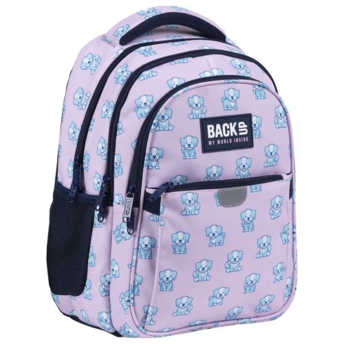 BackUP Pastel Puppy School Backpack for Girls - Comfort and Functionality Combined