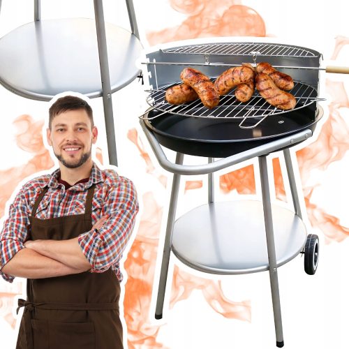  ROUND CHARCOAL GRILL DIAMETER 48CM ACTIVA