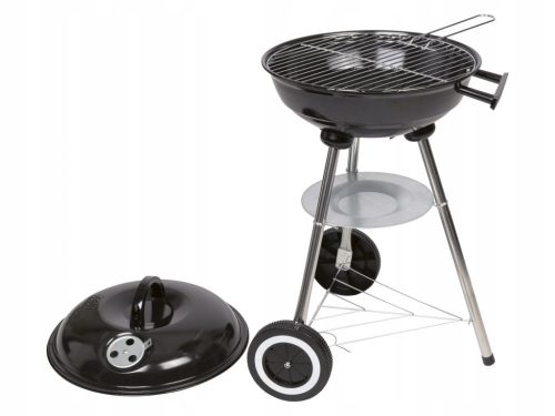  GRILL MEISTER KANSAS Stylish charcoal ball grill 34 cm