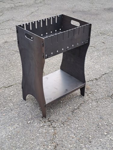  Mangal Grill 4mm foldable HIGH for 8 shampoos
