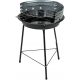  GARDEN CHARCOAL GRILL Rino Garden GW-RH-O Chromed Round Steel Grate