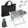 MINI TOURIST GRILL PORTABLE FOLDABLE LIGHT TRAVEL + CASE GRILLING
