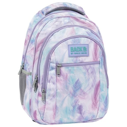 BackUP Youth School Backpack for Girls - Bright Aurora Edition