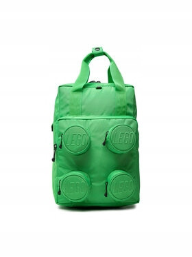 Lego Brick 2X2 Backpack 20205-0037 Green - Ideal for Kids and Lego Enthusiasts