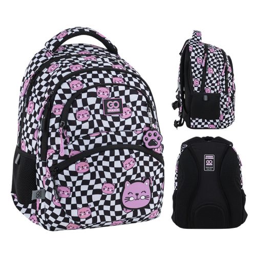 Colorful GoPack GO25-175M-2 School Backpack for Youthful Girls