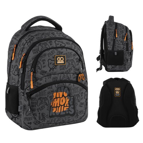 Youth School Backpack for Boys GoPack GO25-175M-5 - Spacious and Ergonomic