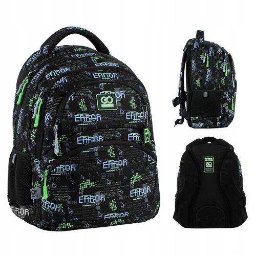 GoPack GO25-175M-7 Youth School Backpack for Boys - Spacious & Ergonomic Design