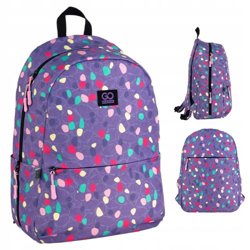 GoPack GO25-188M-2 Stylish & Practical School Backpack for Teens
