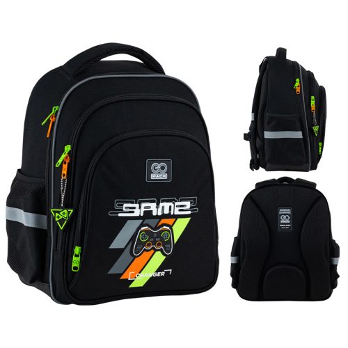 GoPack GO25-2606S-6 Ergonomic School Backpack for First-Grade Boys