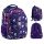 GoPack GO25-162M-3 Stylish and Spacious School Backpack for Girls