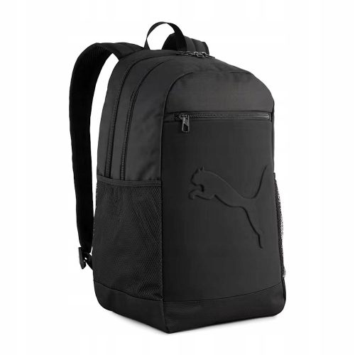 PUMA Buzz Backpack in Black – Versatile, Eco-Friendly Design for School and Sports