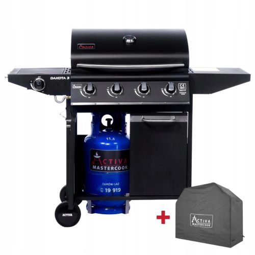  Gas grill trolley Activa DAKOTA III 12.8 + 3.2 kW Activa Mastercook