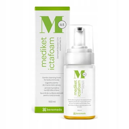 Mediket Ictafoam Soothing Skin and Scalp Wash Foam
