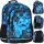 Durable and Reflective Starpak School Backpack with Water-Resistant Coating