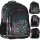 Starpak Galaxy Stars School Backpack with Reflective Straps for Safety and Comfort