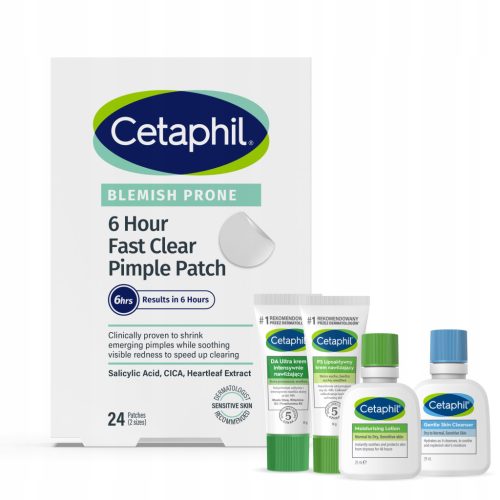 Cetaphil Pimple Patch: Hydrocolloid Acne Absorbing Spot Dots