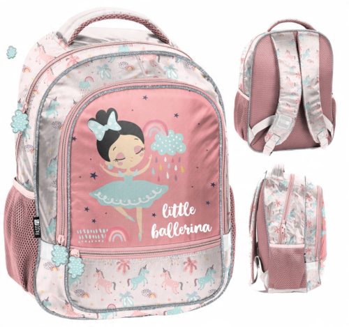 Paso Ballet Dancer School Backpack for Young Girls - Lightweight and Waterproof