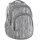 PASO 4-Chamber School Backpack for Girls with Small Hearts on Grey Background
