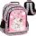 CLEO & FRANK Cat-Themed School Backpack for Girls