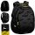 CoolPack Factor X Youth School Backpack in Dark Night Black