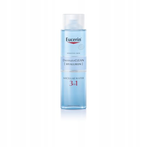 Eucerin DermatoClean Micellar Water for Women, 400 ml - Gentle Makeup Remover