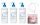 Bioderma Atoderm Ultra Moisturizing Cream 3x500ml Set with Free Bracelet and Caudalie Sample Mix
