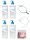 Bioderma Atoderm Ultra-Nourishing Cream Family Pack 4x 500ml with Free Bracelets